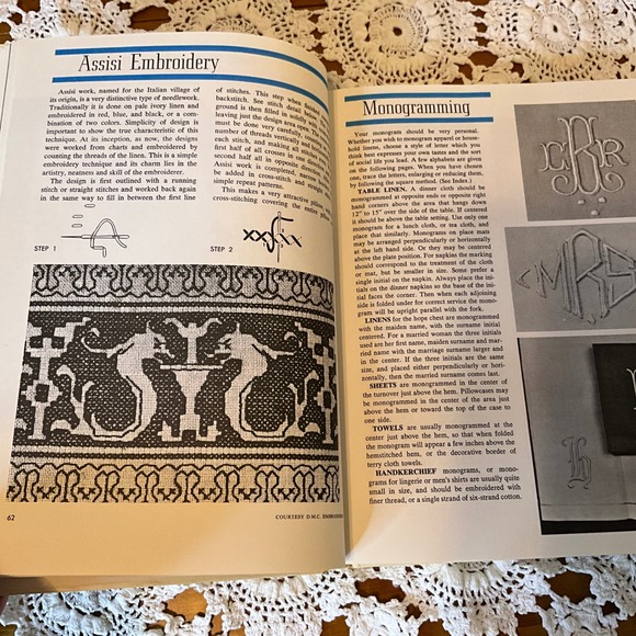 McCalls Needlework Treasury Learn Make Vintage Embroidery Quilts Rugs Crochet - Picture 6 of 10